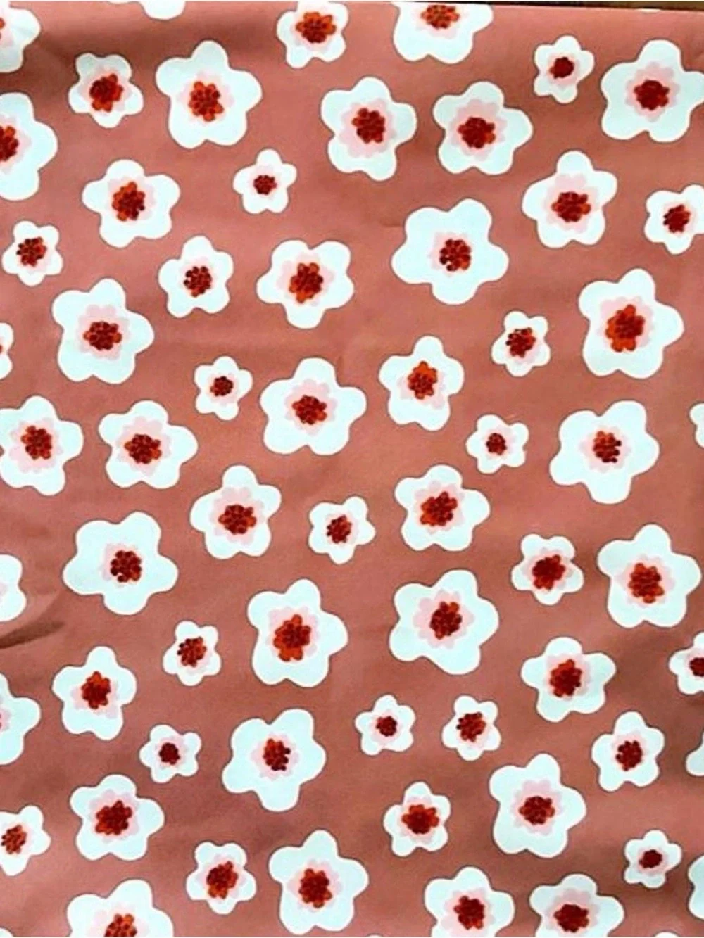 Floral Triangle Bandana Scarf - Pink Floral NWOT